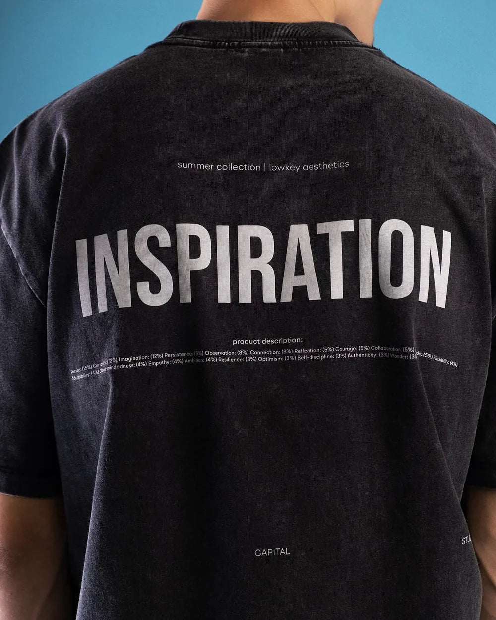 T-shirt Inspiration Grunge Grey
